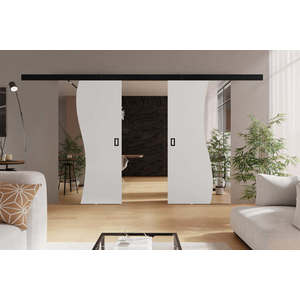 KIER Posuvné dveře FALA DUO | 132 cm Barva: Bílá obraz