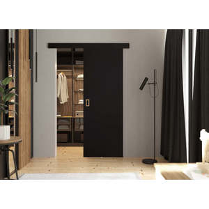 KIER Posuvné dveře WERDI | 100 cm Barva: Černá obraz