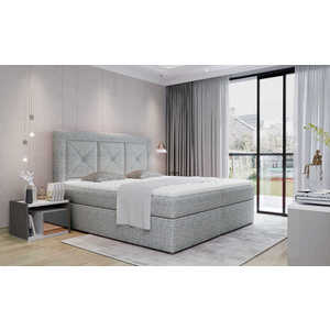 Artelta Čalouněná manželská postel IDRIS | 160 x 200 cm Barevné provedení IDRIS: Berlin 03 obraz