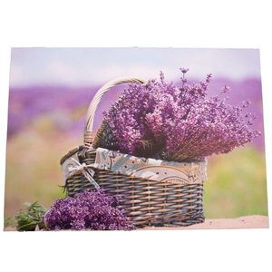 Obraz na plátně s levandulí Provence, 30 x 40 cm obraz