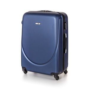 Pretty UP Cestovní skořepinový kufr ABS16, tmavě modrá obraz