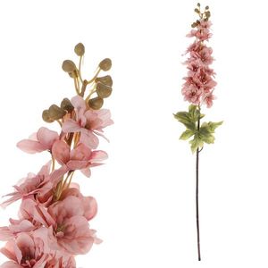 Umělá květina Ostrožka starorůžová, 87 x 13 cm obraz