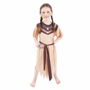 Rappa Dětský kostým Indiánka s páskem, vel. M obraz