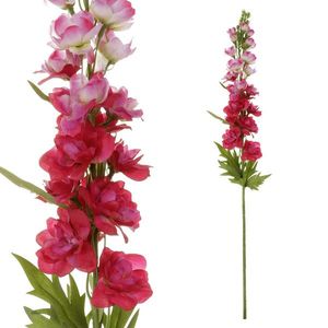 Umělá květina Ostrožka tm. růžová, 70 x 8 cm obraz