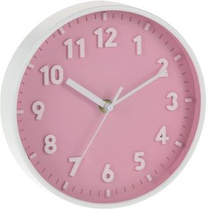 Nástěnné hodiny Silvia růžová, 20 cm obraz