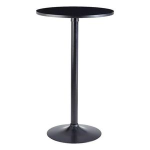 Kulatý bistro stolek, Ø 60 Cm, Černý obraz
