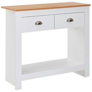 Konzolový stolek Bílý obraz