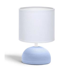 B.V. - Stolní lampa 1xE14/40W/230V modrá/bílá obraz