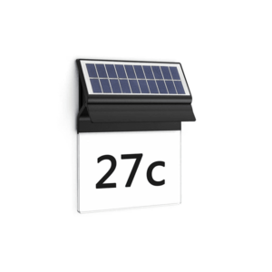 LED solární domovní číslo obraz