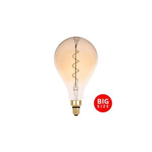 LED Žárovka FILAMENT SPIRAL VINTAGE A165 E27/4W/230V 2000K obraz