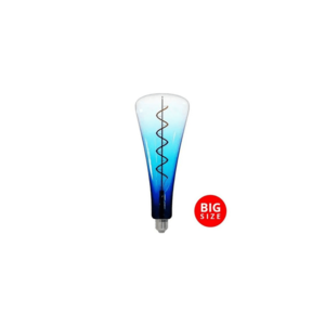 LED Žárovka FILAMENT SHAPE T110 E27/5W/230V 1800K modrá obraz