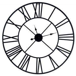 TZB Nástěnné hodiny ITALY 80 cm černé obraz