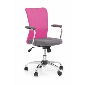 HALMAR Studentská židle Nady šedá/růžová obraz