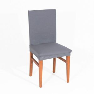 Jednobarevný bi-pružný potah na židli obraz