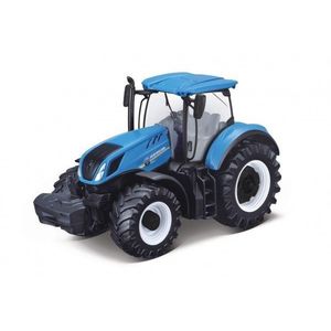 Bburago Wiky Farm Tractor 13 cm modrá obraz