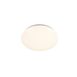 Moderní stropní svítidlo bílé včetně LED 8W - Tiho obraz
