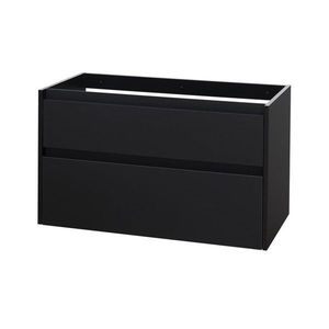 MEREO Opto, koupelnová skříňka 101 cm, černá CN942S obraz