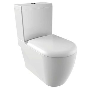 SAPHO GRANDE WC kombi XL, spodní/zadní odpad, bílá GR360 obraz