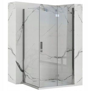 Sprchová kabina Rea Molier Chrom 90x80 obraz