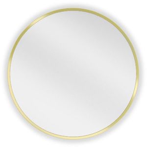 MEXEN Loft zrcadlo 30 cm, zlatý rám 9850-030-030-000-50 obraz