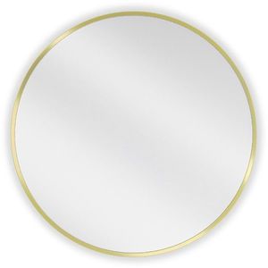 MEXEN Loft zrcadlo 65 cm, zlatý rám 9850-065-065-000-50 obraz