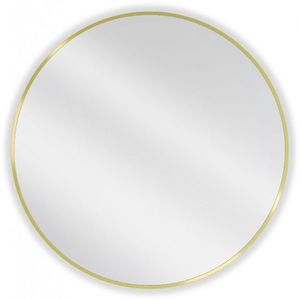 MEXEN Loft zrcadlo 80 cm, zlatý rám 9850-080-080-000-50 obraz