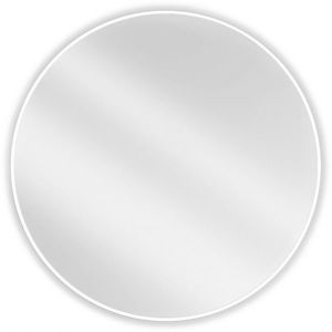 MEXEN Loft zrcadlo 90 cm, bílý rám 9850-090-090-000-20 obraz