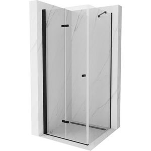 Sprchové dveře MEXEN LIMA černé, 110 CM obraz