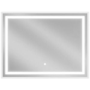 MEXEN Miko zrcadlo s osvětlením 80 x 60 cm, LED 600 9819-080-060-611-00 obraz