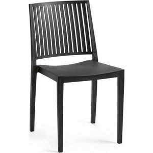 Černá plastová zahradní židle Bars - Rojaplast obraz