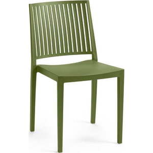 Zelená plastová zahradní židle Bars - Rojaplast obraz