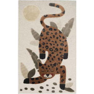 Hnědo-béžový dětský koberec 80x125 cm Little Jaguar – Nattiot obraz