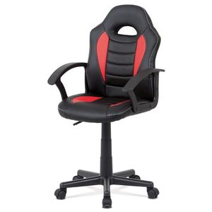 Kancelářská židle NOVA, červeno/černá barva obraz