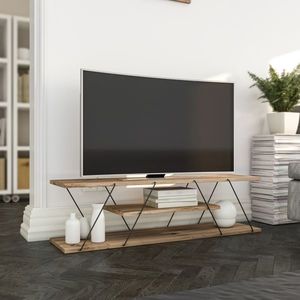 TV stolek ANABELA, černá/vlašský ořech obraz