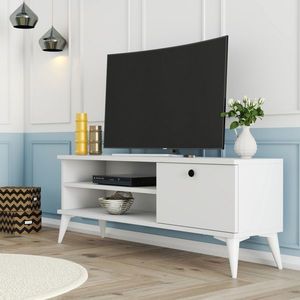 TV stolek CIRIO, bílá obraz