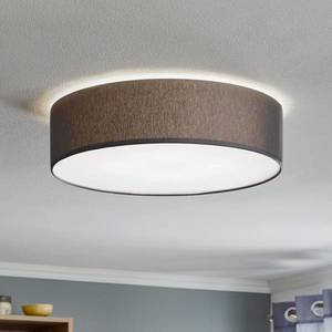 TK Lighting Stropní svítidlo Rondo, šedé Ø 45 cm obraz