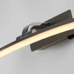 Searchlight Nástěnné svítidlo LED Santorini, šířka 50 cm, chrom, výklopné obraz