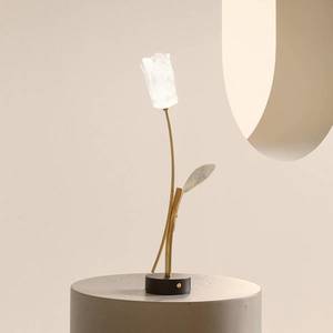 Slamp Nabíjecí stolní lampa Slamp LED Tulip, černá základna obraz