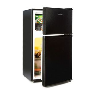 Klarstein Big Daddy Cool, kombinovaná lednice, 61 l/26 l, 40 dB, energetická třída F, černá obraz