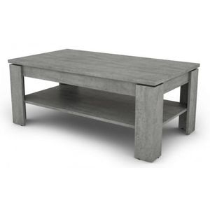 Konferenční stolek Inter, šedý beton obraz