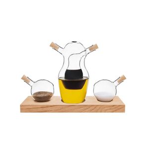 Cruet - Olej, ocet, sůl a pepř - Clap Design obraz