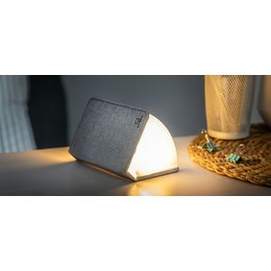 Rozkládací světlo "Smart Book" mini, šedá látka - Gingko obraz