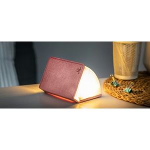 Rozkládací světlo "Smart Book" mini, růžová látka - Gingko obraz