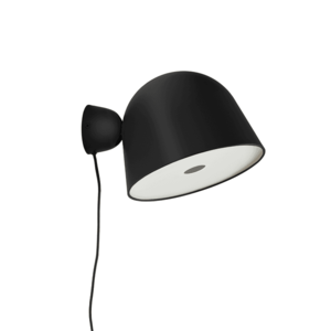 Nástěnná lampa "Kuppi 2.0", 2 varianty - Woud Varianta: černý kov obraz