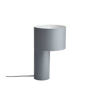 Stolní lampa "Tangent", 3 varianty - Woud Varianta: chladně šedý kov obraz