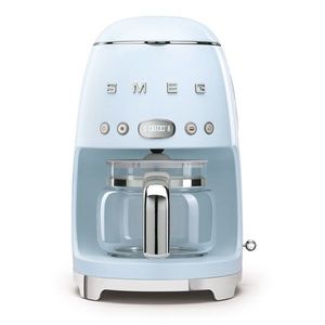50's Retro Style kávovar na filtrovanou kávu 1, 4l 10 cup pastelově modrý - SMEG obraz