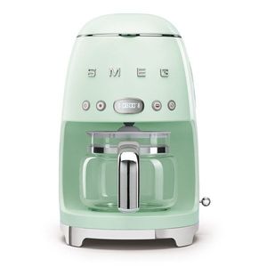 50's Retro Style kávovar na filtrovanou kávu 1, 4l 10 cup pastelově zelený - SMEG obraz
