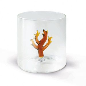 Sklenice z borosilikátového skla s dekorací korálu - WD Lifestyle obraz