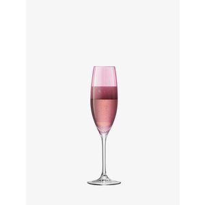 Sklenice na šampaňské Polka, 225 ml, pastelová, set 4 ks - LSA International obraz