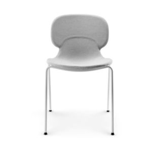 Židle Combo čalouněná, bílý rám - Eva Solo obraz